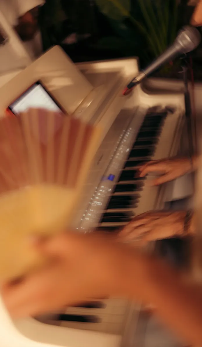 Restaurant with a piano for private hire in Antibes: an elegant, festive private party at NYKAT