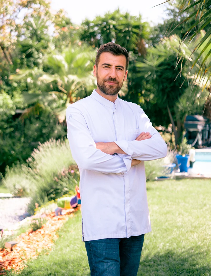 Thomas Vado, Chef du restaurant NYKAT à Antibes Thomas Vado, Chef du restaurant NYKAT à Antibes